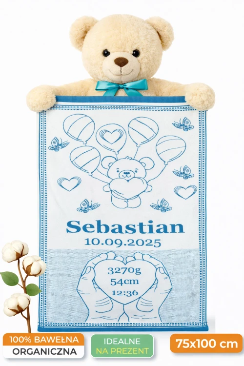 Przytulny miś z personalizowanym kocykiem.png