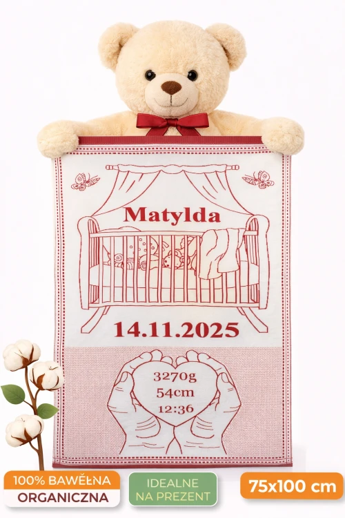 Miś trzyma kocyk dla Matyldy.png