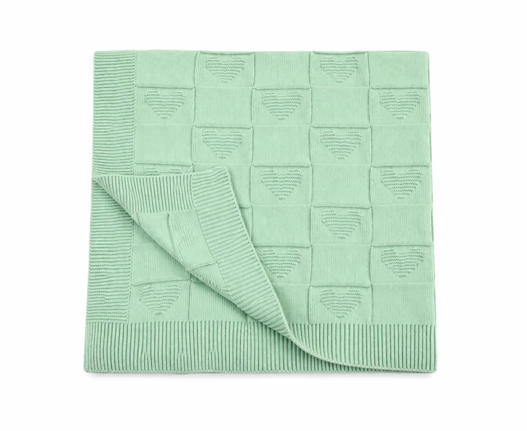 Miętowy koc z teksturą serca.png
